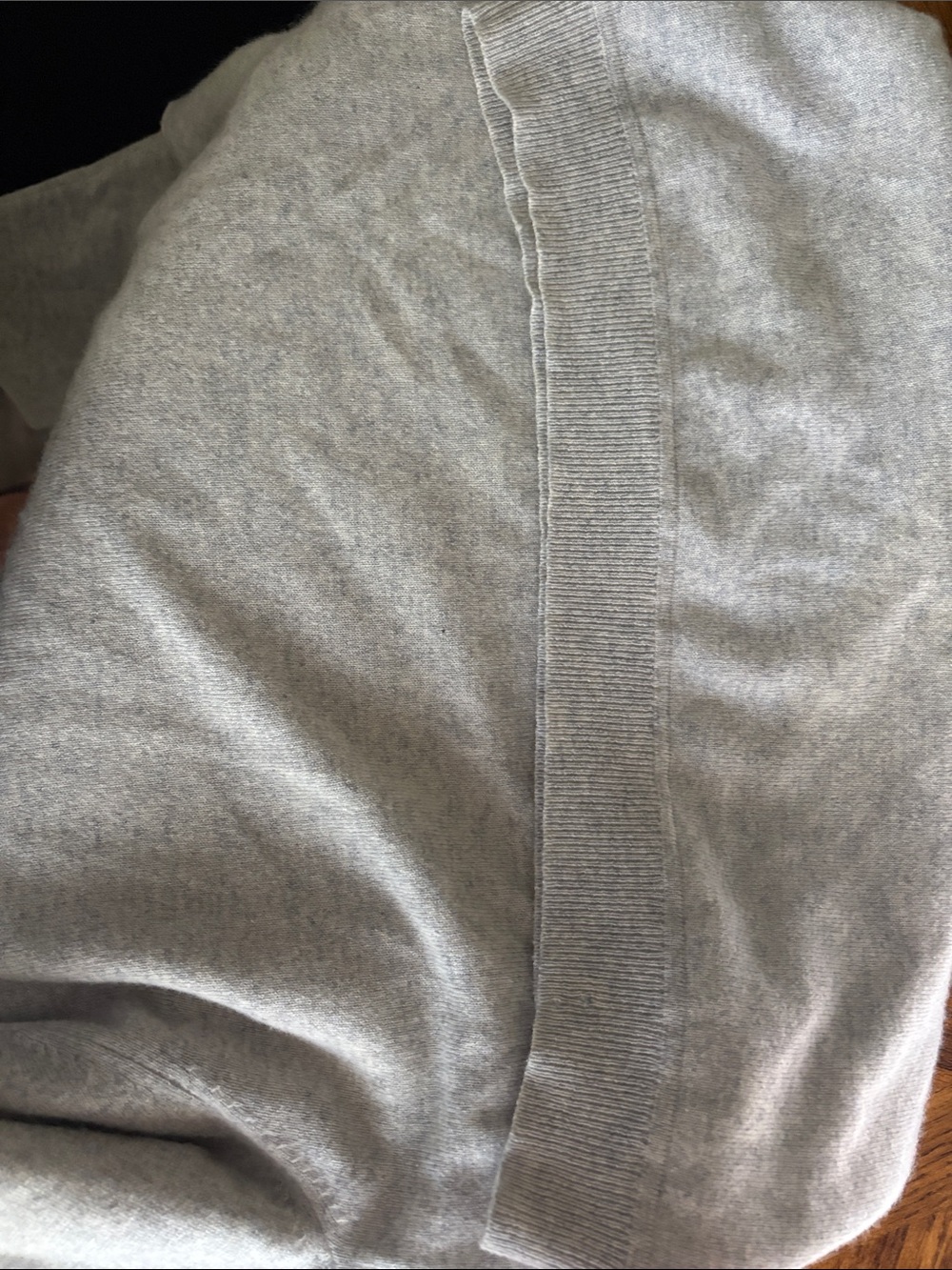 Theory Men’s Cashmere Crewneck Sweater Gray Large L - Picture 10 of 11